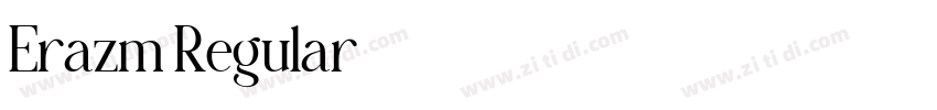 Erazm Regular字体转换 Erazm Regular字体转换